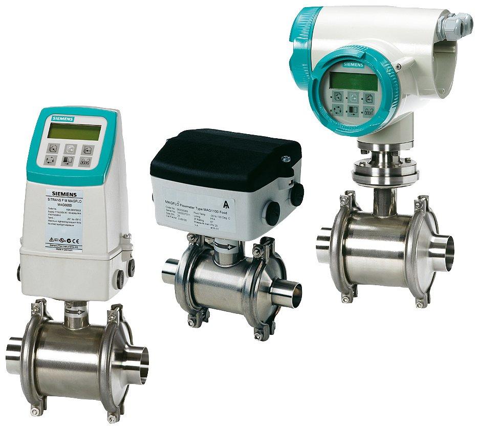 Magnetisch-induktiver Durchflusssensor Sanitärauslegung Nennweite DN 10 - DN 100