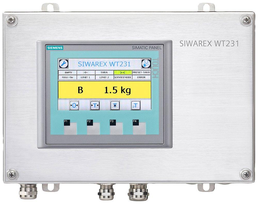 Wägeterminal / Wägeelektronik für den Einsatz in Plattform- Behälterwaagen