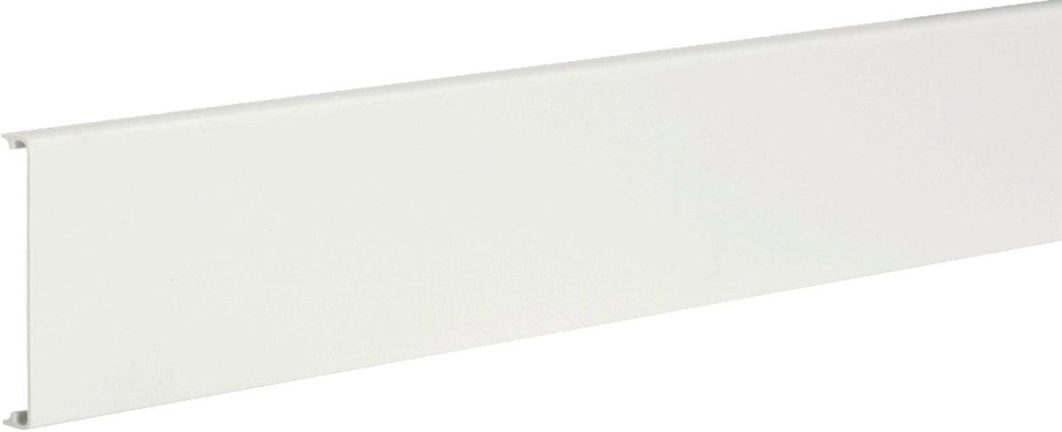 Leitungsführungskanal-Oberteil aus PVC zu LF mit Oberteilbreite 60mm lichtgrau