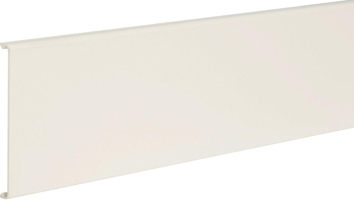 Leitungsführungskanal-Oberteil aus PVC zu LF mit Breite 90mm verkehrsweiß
