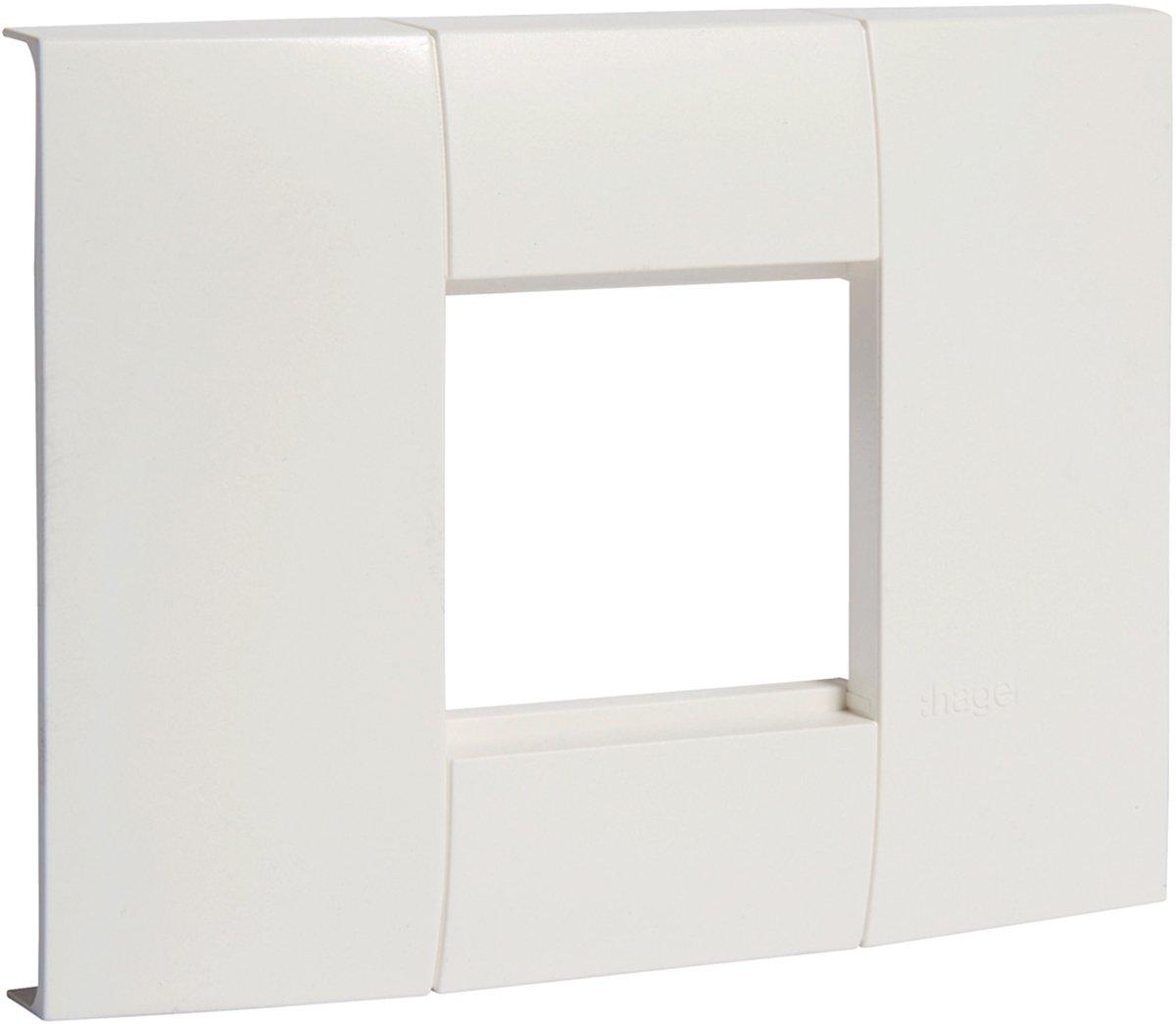 Geräteträger 1fach 45x45 mm LFF40/60090 verkehrsweiß
