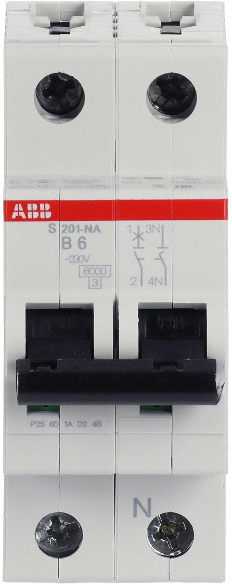 LS-Schalter 1P+N Charakteristik B Bemessungsstrom 6A 6kA