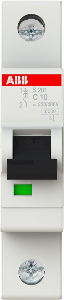 LS-Schalter 1P Charakteristik C Bemessungsstrom 10A 6kA
