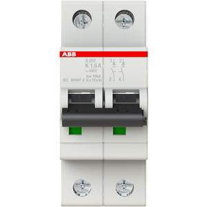 LS-Schalter 2P Charakteristik K Bemessungsstrom 1,6A 6kA
