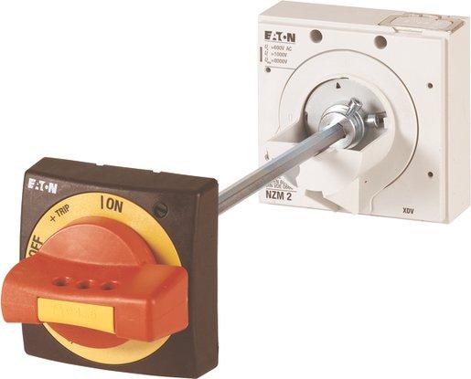 Hauptschalterbausatz Griff rot Baugröße 2