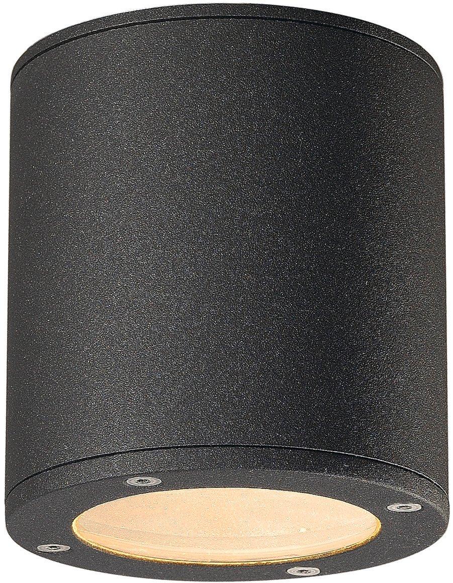 SITRA Outdoor Deckenleuchte TCR-TSE IP44 rund anthrazit max. 9W