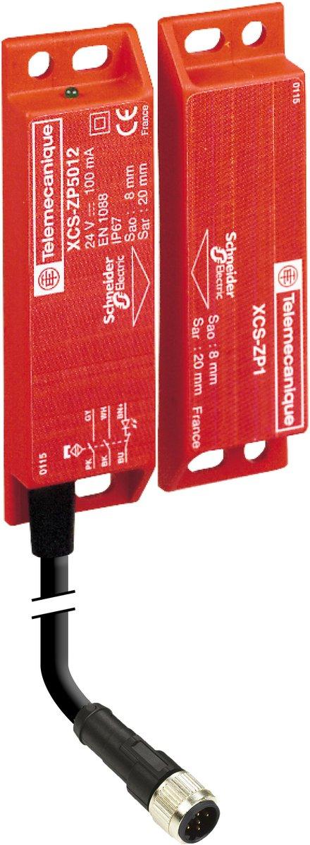 XCSDMP Cod. Magn.-Si.schalter 1Ö+2S 1S gest. schalt. 2m Kabel