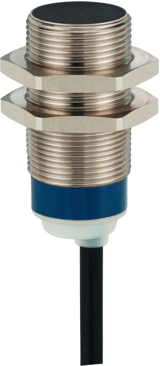 XS1-Indu. Näherungsschalter M12 L39 mm Messing Sn 8 mm 12-24 V DC 5 m Kabel