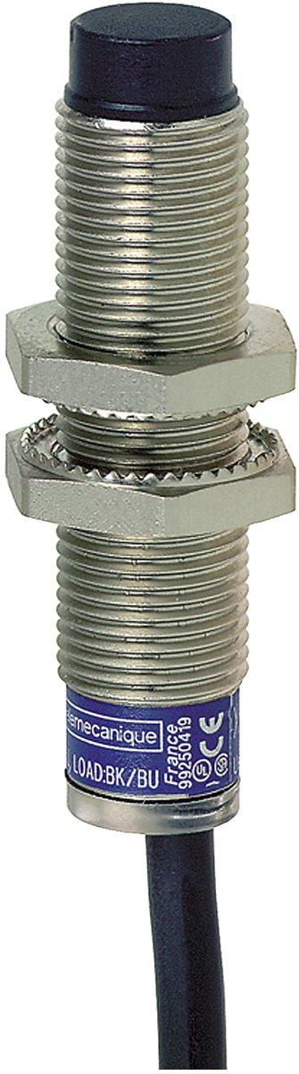 Induktiver Sensor XS2 M12 - L42mm - Messing - Sn4mm - 12..24VDC - Kabel 5m