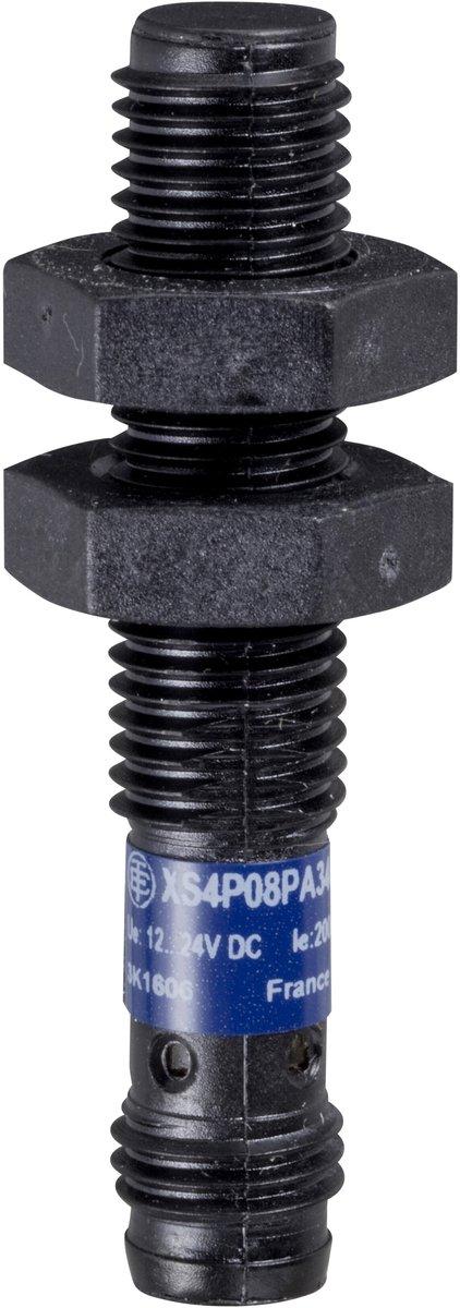XS4-Indu. Näherungsschalter M8 L42 mm PPS Sn 2,5 mm 12-24 V DC M8