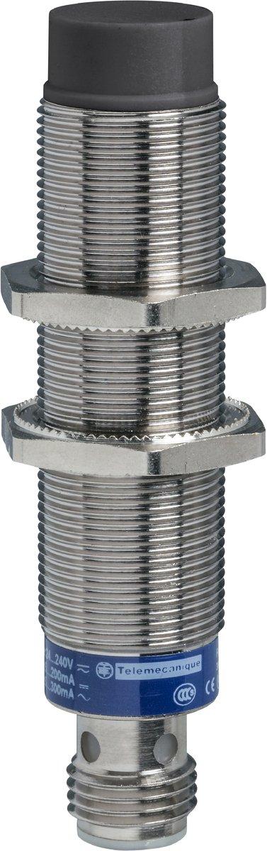 XS6-Indu. Näherungsschalter M18 L72mm Messing Sn 12mm 12-48 V DC M12