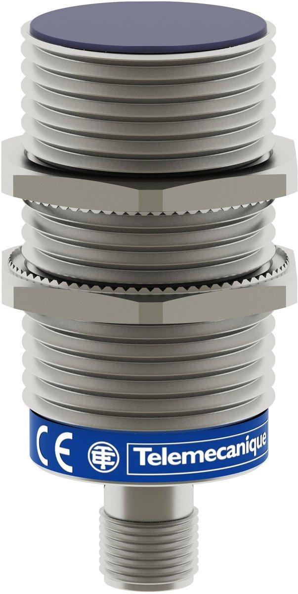 XS6-Indu. Näherungsschalter M30 L55mm Messing Sn 15mm 12-24 V DC M12