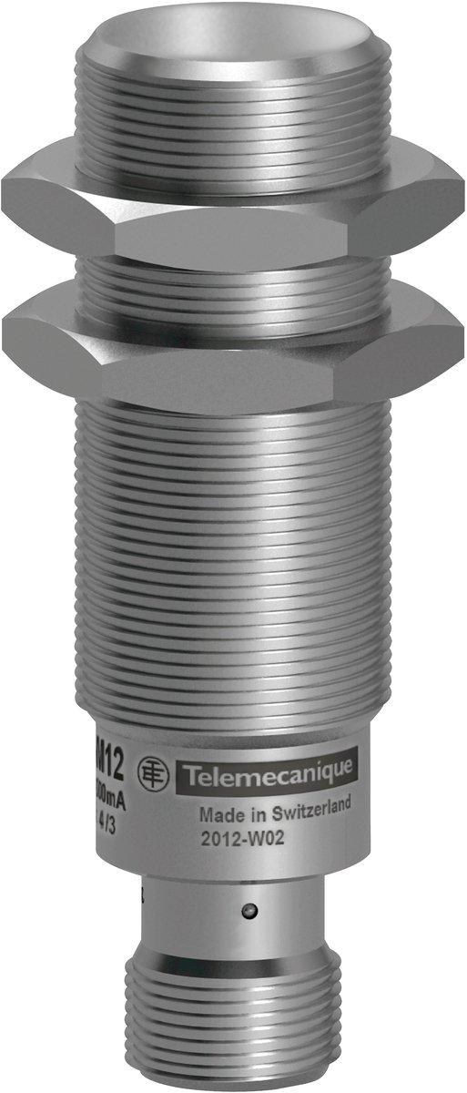 XS9-Indu. Näherungsschalter M18 L64mm Edelstahl 303 Sn 10mm 12-24 V DC M12