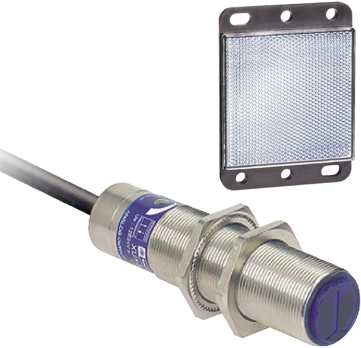 XU9-Optoe. Sensor Reflex.-Lichtschr. polar. dig. Sn 2m 24-240V AC/DC