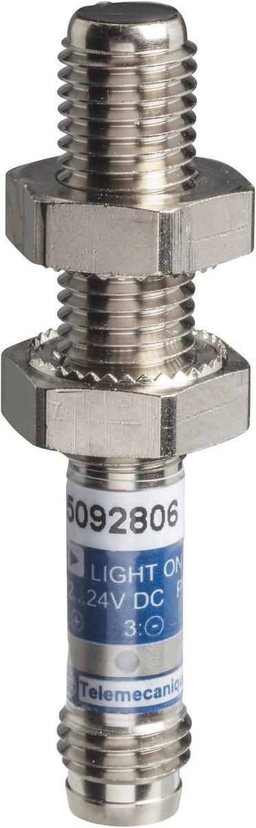 XUA-Optoe. Sensor Einweg-Lichtschranke Sn 2m 12-24 V DC M8