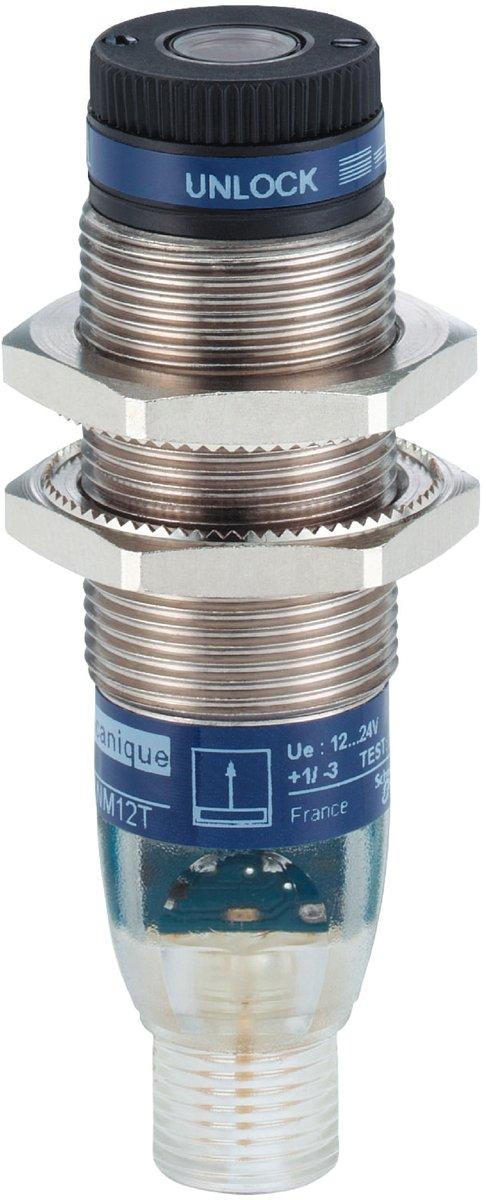 XUB-Optoe. Sensor Sender für Laser-Lichtschr. 12-24 V DC M12