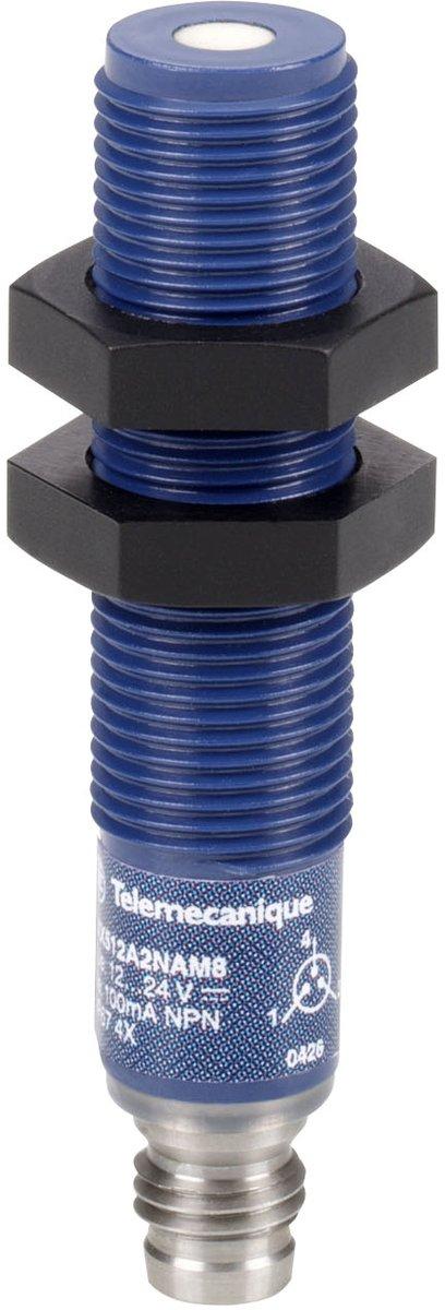 M12-Ultraschallsensor zylindrisch Sender Sn 0,2m M8