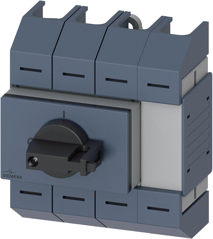 Lasttrennschalter 63A Baugr. 02 4-polig Frontantrieb mittig Komplettgerät