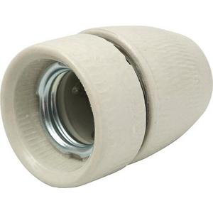 Porzellan-Fassung M10x1 E27