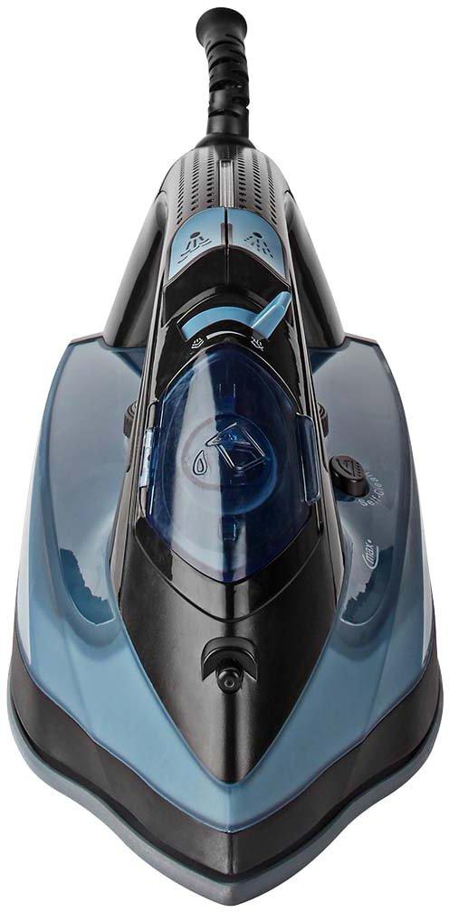 Dampfbügeleisen 2600W Keramisch 0,38 l blau
