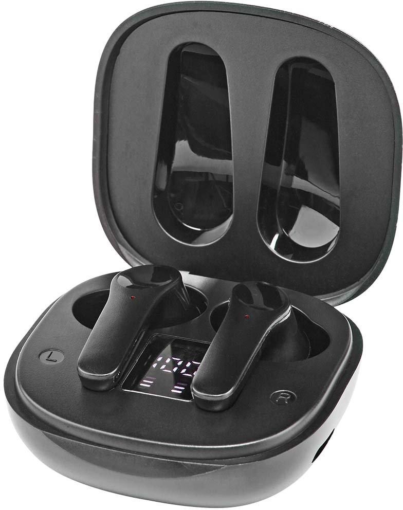 In Ear Kopfhörer Bluetooth Batteriespielzeit 5 Std schwarz