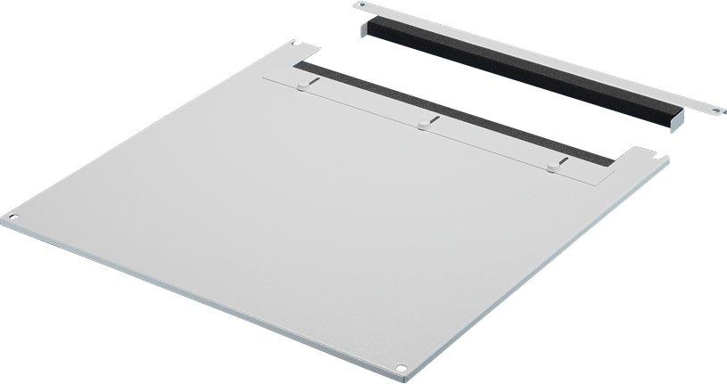 Dachblech zur Kabeleinführung zweigeteilt für TS od. TS-IT BxT 800x1000 mm