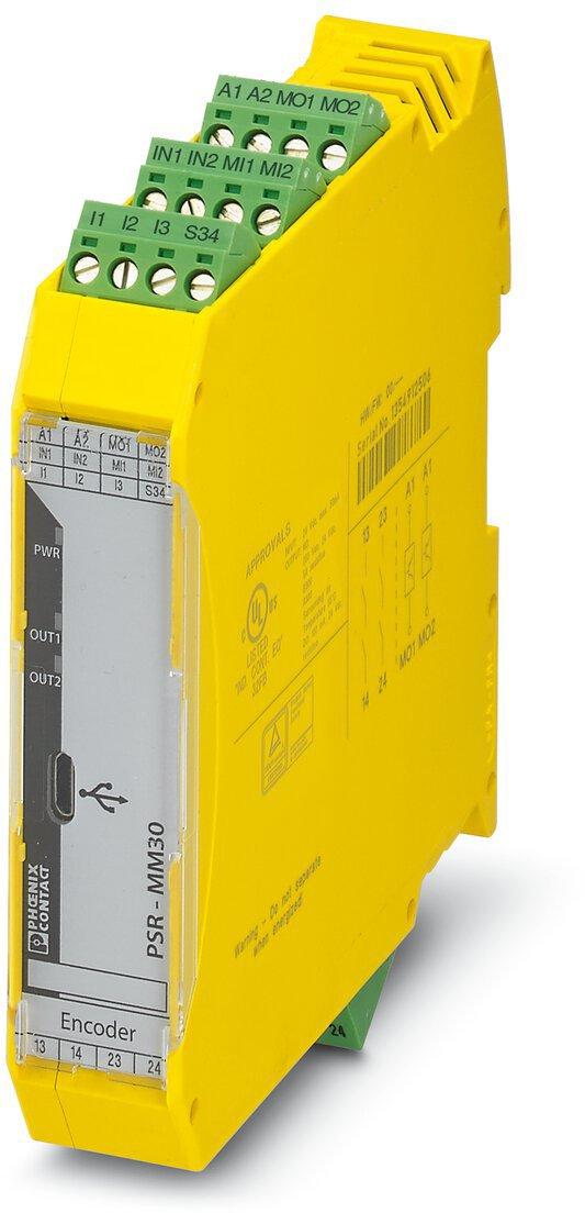 Sicherheitsschaltgerät PSR-MM30-2NO-2DO-24DC-SC
