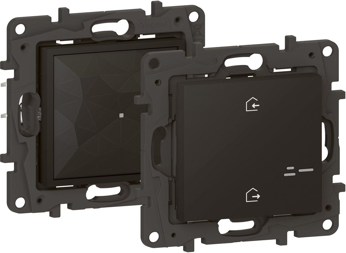 Set bestehend aus Gateway und Master-Switch für Niloe Step with Netatmo schwarz