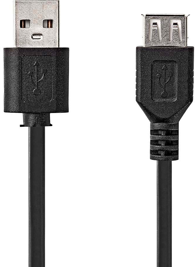 USB-A Verlängerungskabel rund 2m