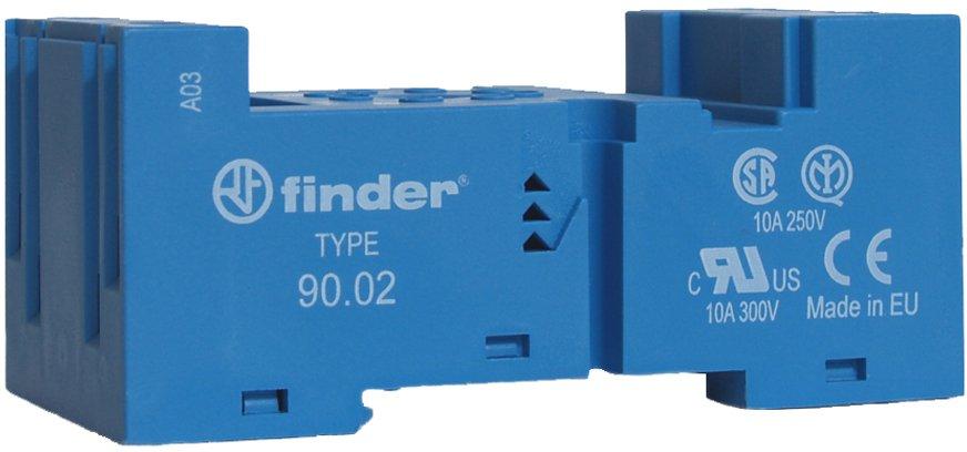 Schraubfassung für Zeit- Anzeige- EMV-Module Serie 86 / 99.02 Serie 90