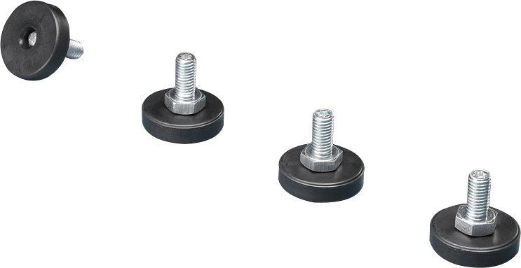 Nivellierfüße für FlatBox (10x20 mm)