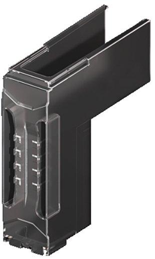 Anschlussraum-Abdeckung oben für NH-Schaltleiste Gr.00 (185 mm)