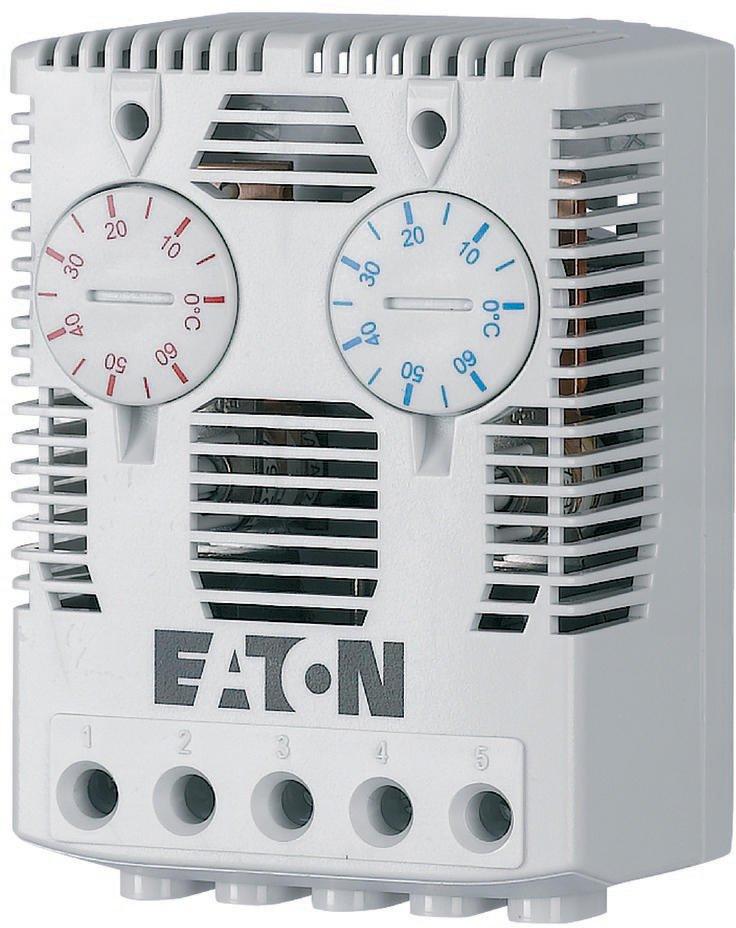 Twin-Thermostat Stellbereich von 0°C-60°C mit Öffner und Schließer 240V IP20
