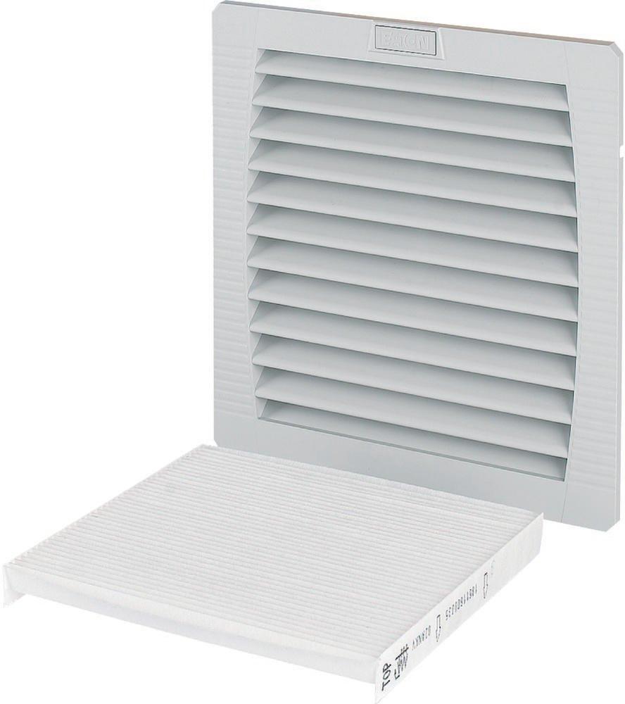 Austrittsfilter UV-beständiger KunststofF Ausschnitt [HxB] 177 x 177 mm IP55