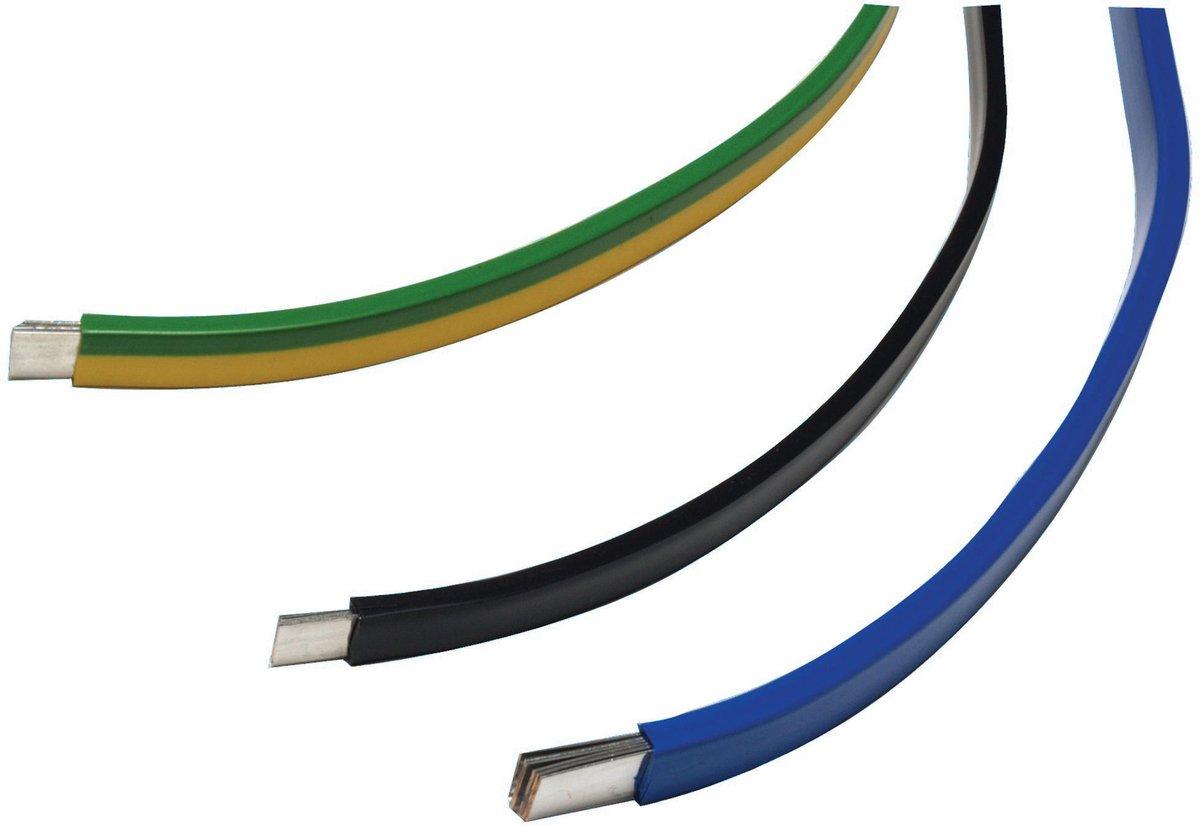 CU-Band verzinnt 160A 6x9x0,8mm blau
