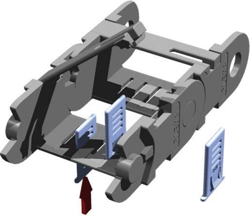 Trennsteg PS5N für Führungskette PL5
