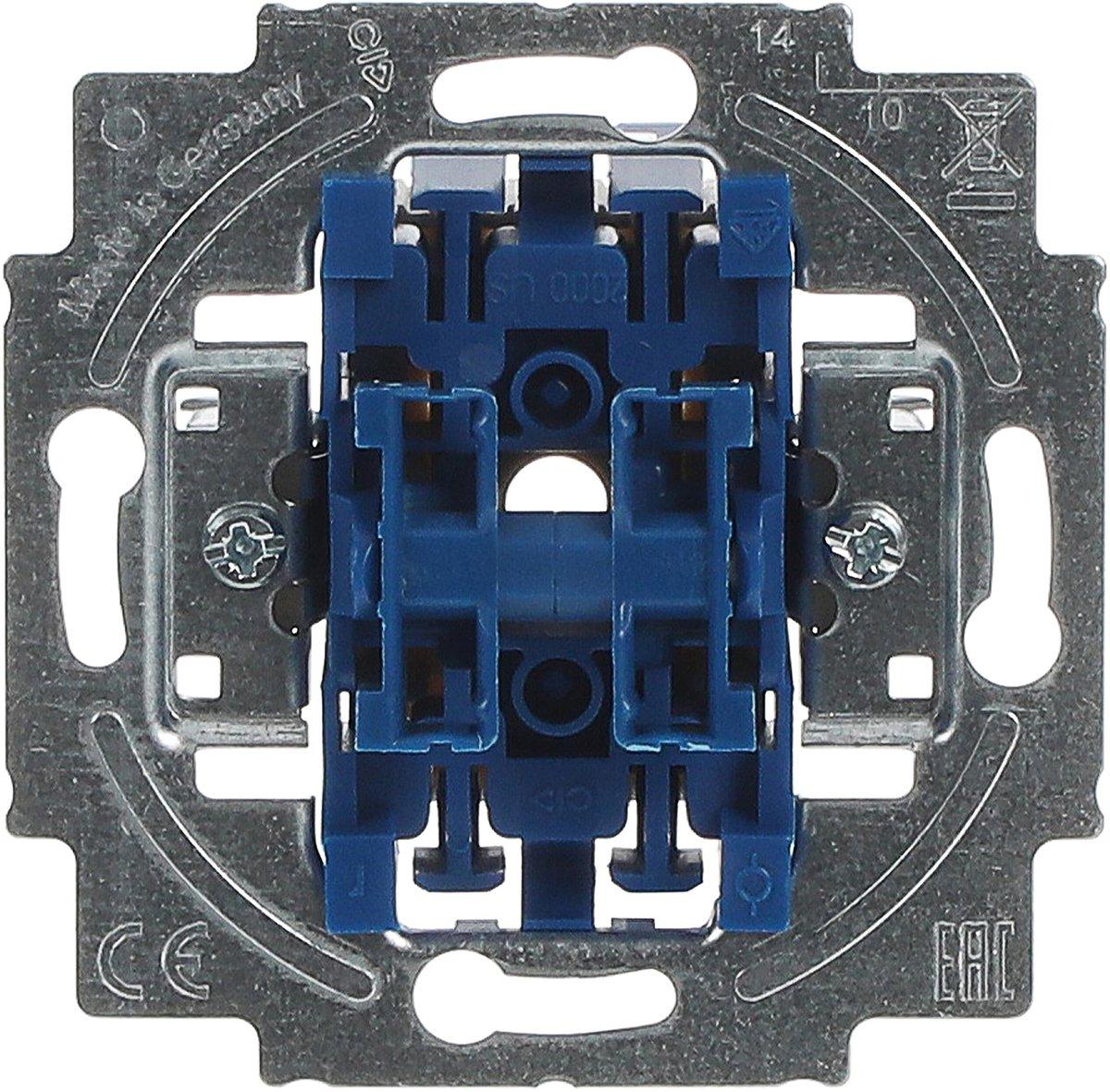 Wippschalter-Einsatz Serienschaltung 10 AX