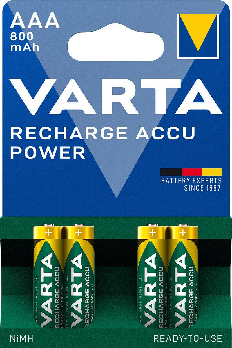 Microzelle AAA Akku 800 mAh 4 Stk Ready to use