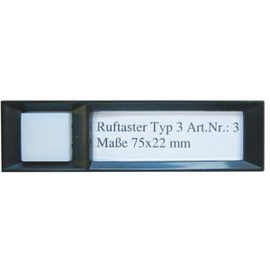 Ruftaster für Türstation Serie 500 75 x 22 mm