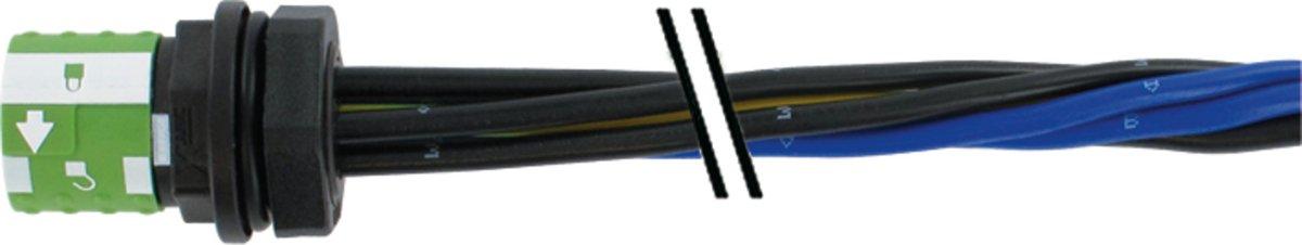 MQ15-X-Power Flanschbuchse VM gerade