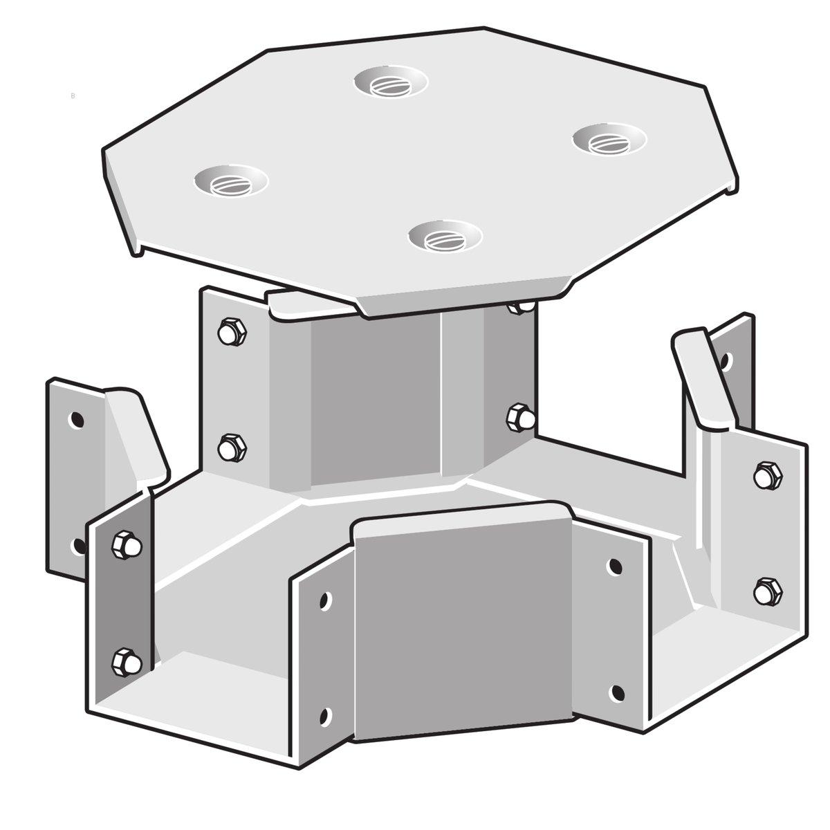 Kreuzung Deckel in Flucht