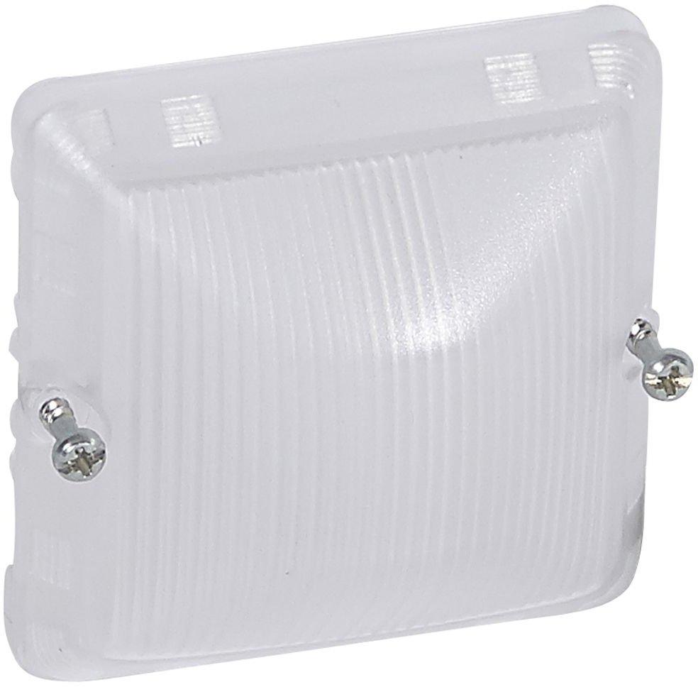 Haube transparent Feuchtraum Aufputz Plexo 55 grau