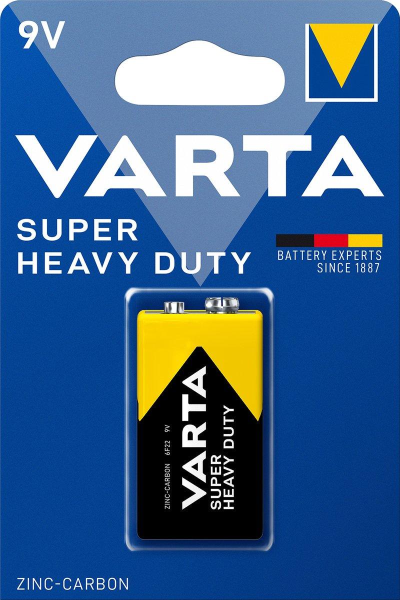 9 Volt Blockbatterie E-Block Superlife Standard 1 Stk