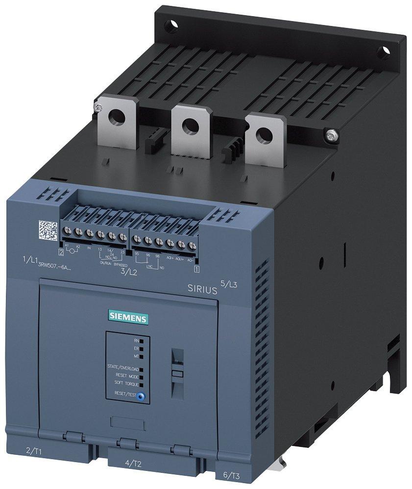 SIRIUS Sanftstarter 200-480 V 370 A AC 110-250 V Schraubklemmen Analogausgang