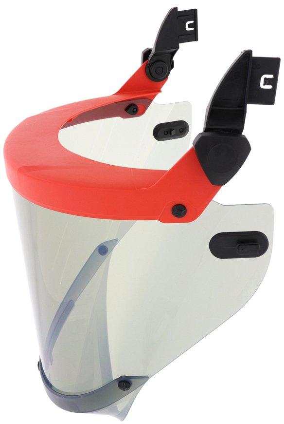 Störlichtbogengeprüfter Schutzschirm mit Steckclip Klasse 2/ATPV: 14 cal/cm²