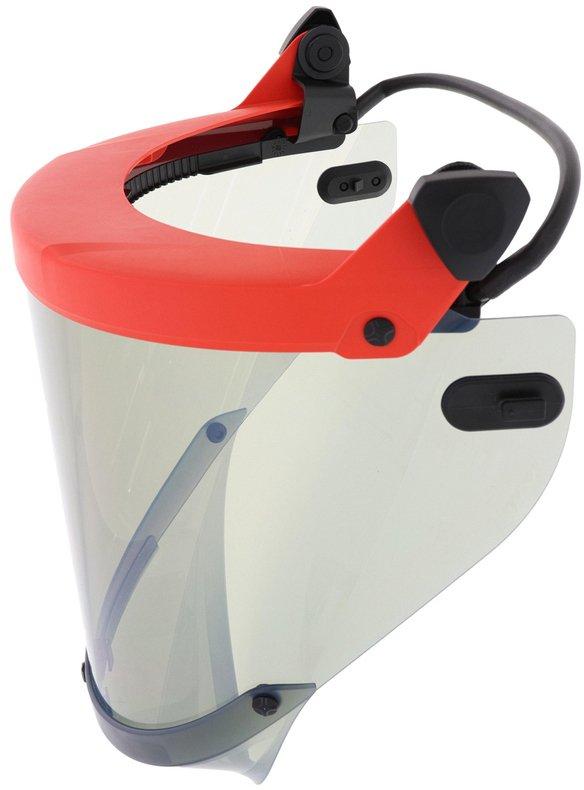 Störlichtbogengeprüfter Schutzschirm mit Spannband Klasse 2/ATPV: 14 cal/cm²