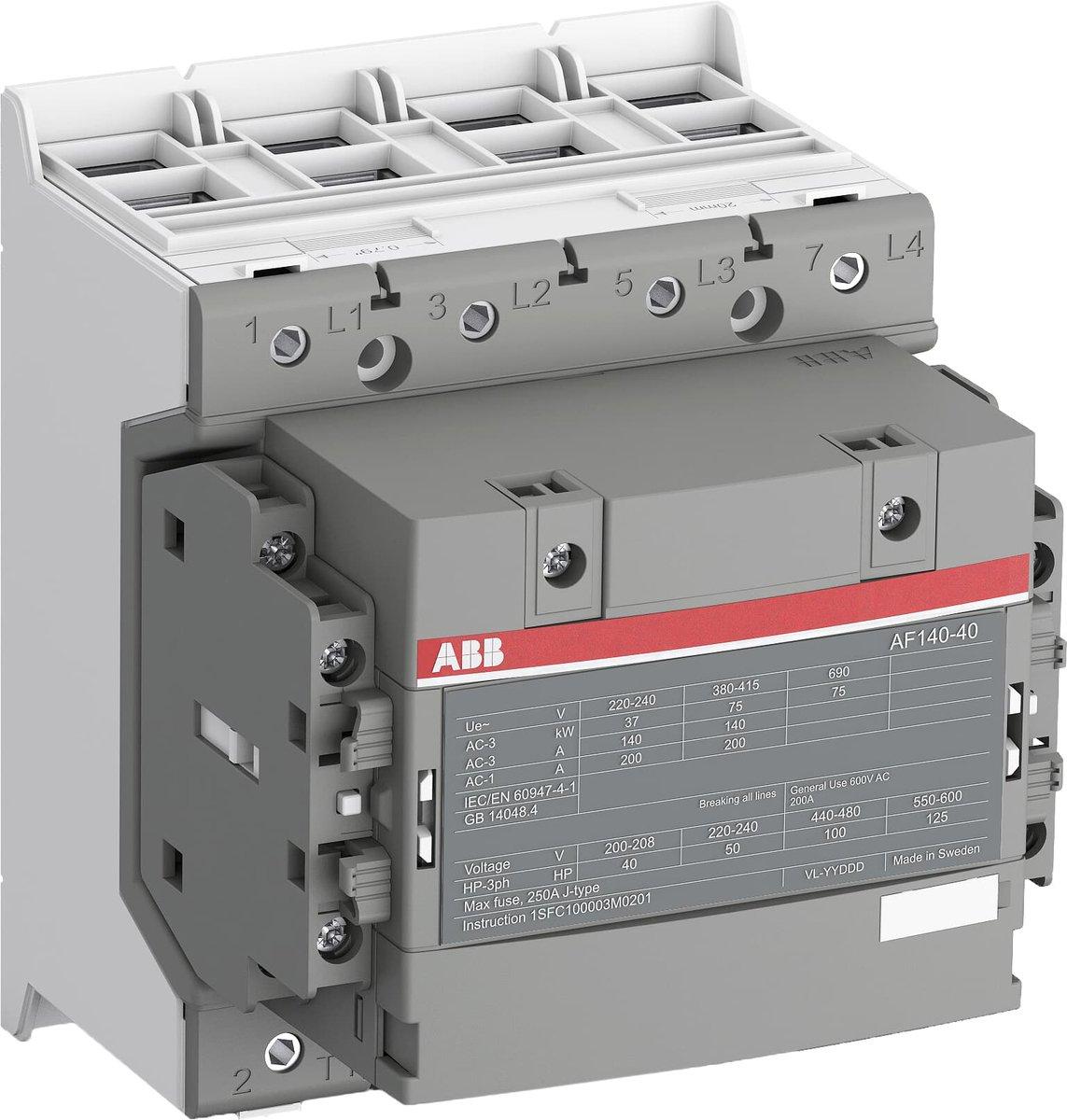 AF140-40-22-11 Schütz 4-polig 24-60V 50/60Hz / 20-60VDC