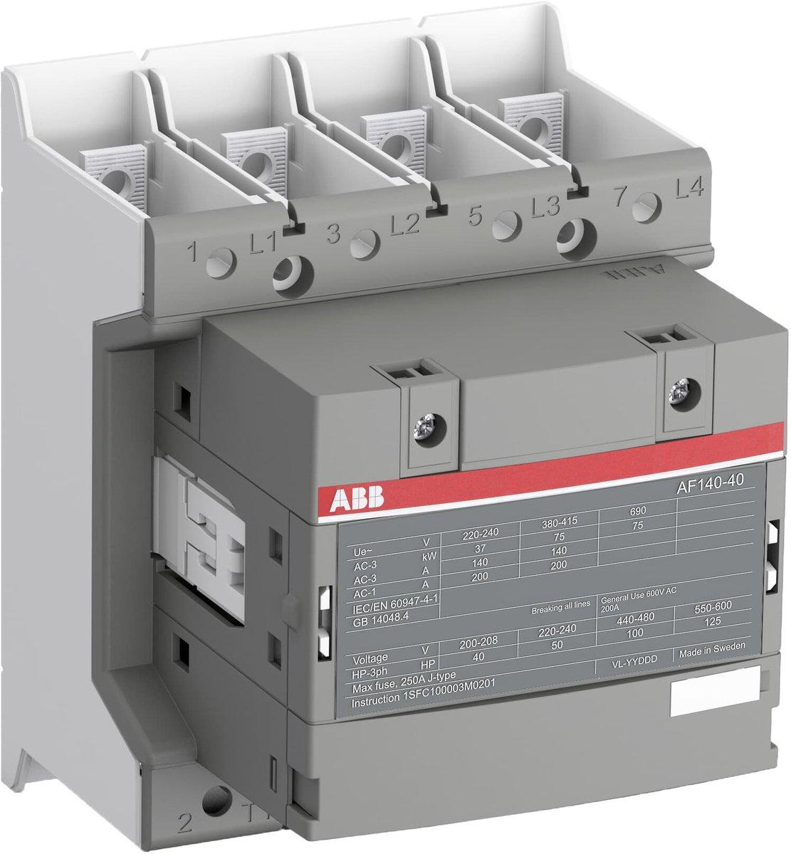 AF140-40-00B-11 Schütz 4-polig 24-60V 50/60Hz / 20-60VDC