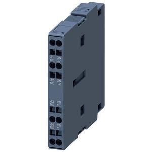 Hilfsschalter elektronikgerecht DIN EN50012 seitlich 1S+1Ö gekapselt