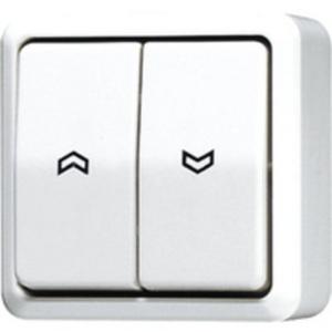 Jalousie-Taster 10 AX 250 V ~ Taster 1-polig
